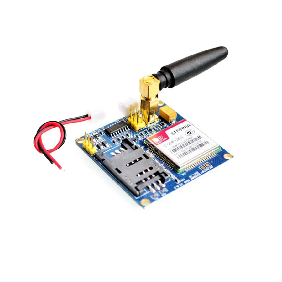 ShenzhenMaker Store SIM900A беспроводной модуль GSM GPRS Щит + антенна для Arduino|Детали и