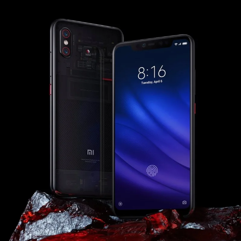 Глобальная версия Xiaomi Mi 8 Pro 128 Гб rom 8 Гб ram прозрачный Титан( и запечатанный