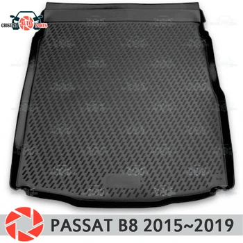 

Trunk mat for Volkswagen Passat B8 2015~2019 trunk floor rugs non slip polyurethane dirt protection interior trunk car styling