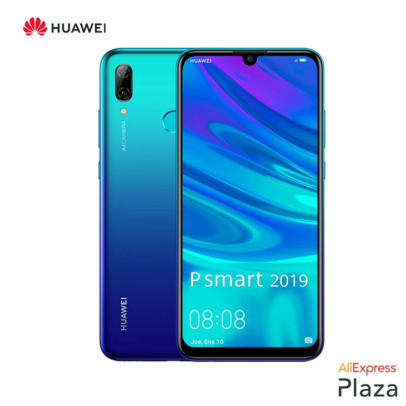 Huawei P Smart 2019 Smartphone(64GB ROM 3GB RAM Google Android Nuevo Libre)[Teléfono Móvil Versión 