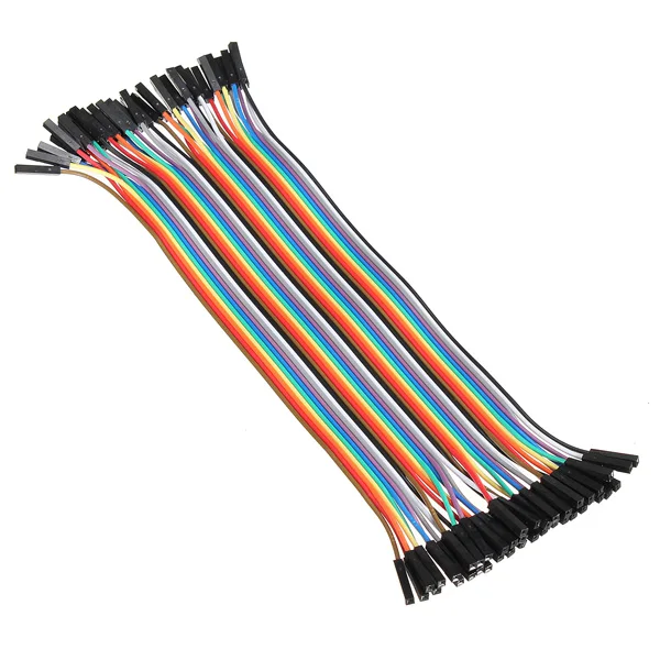 

High Quality 40Pcs 20cm Male To Female Jumper Wire Cable For Arduino For RC Quadcopter Multicopter Helicopter Spare Parts