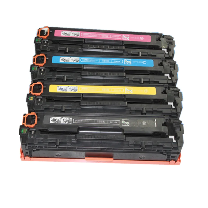 131A Compatible HP 210A 2400 Pages High Yield Toner Cartridge CF210A CF211A CF212A CF213A for HP