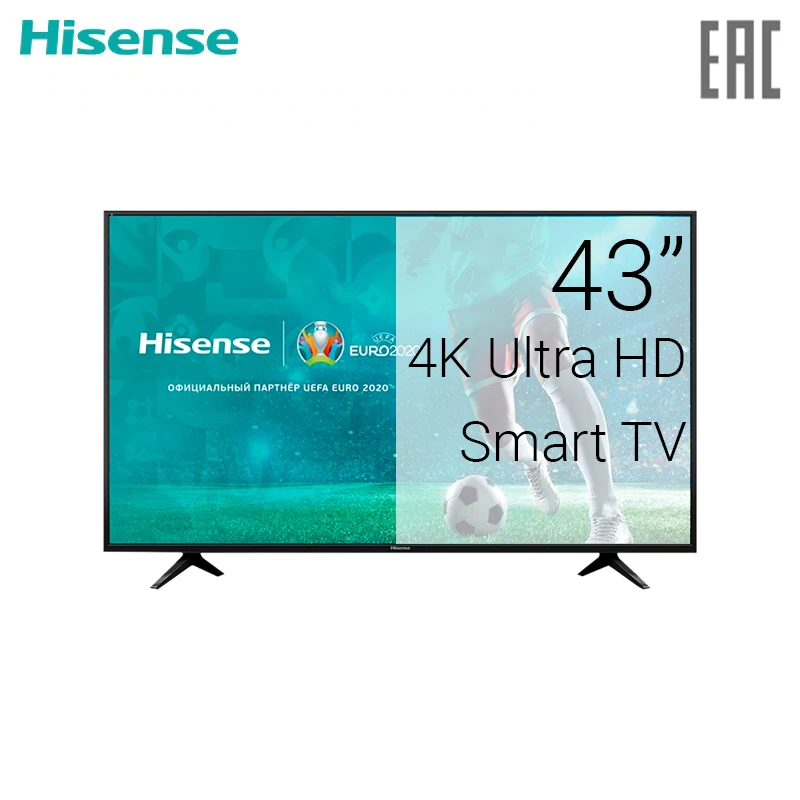 

Телевизор 43" Hisense H43A6100 4K SmartTV