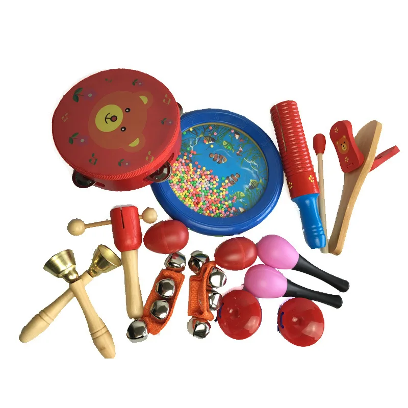 Orff Children Percussion Instruments plastic 23pcs/Set Early Education