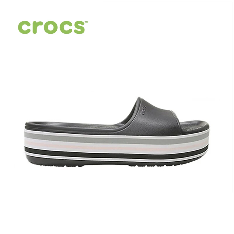 CROCS CB plataforma BLD Color Slide UNISEX para hombre, para mujer, hombre,  mujer TmallFS Zapatos Zapatillas de goma - AliExpress Calzado