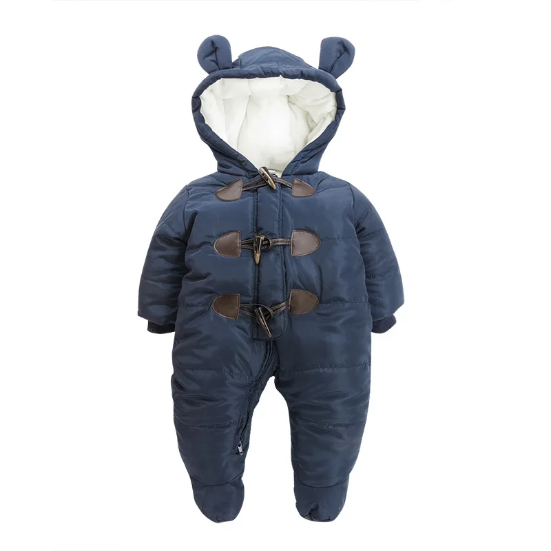 Newborn Baby Winter Clothes Baby Snowsuit Rompers Windproof New Born