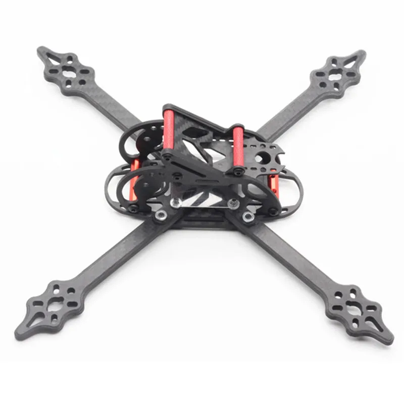 HSK5 X215 215 мм 5 толщина руки углеродного волокна Гоночная Рама Комплект для RC FPV
