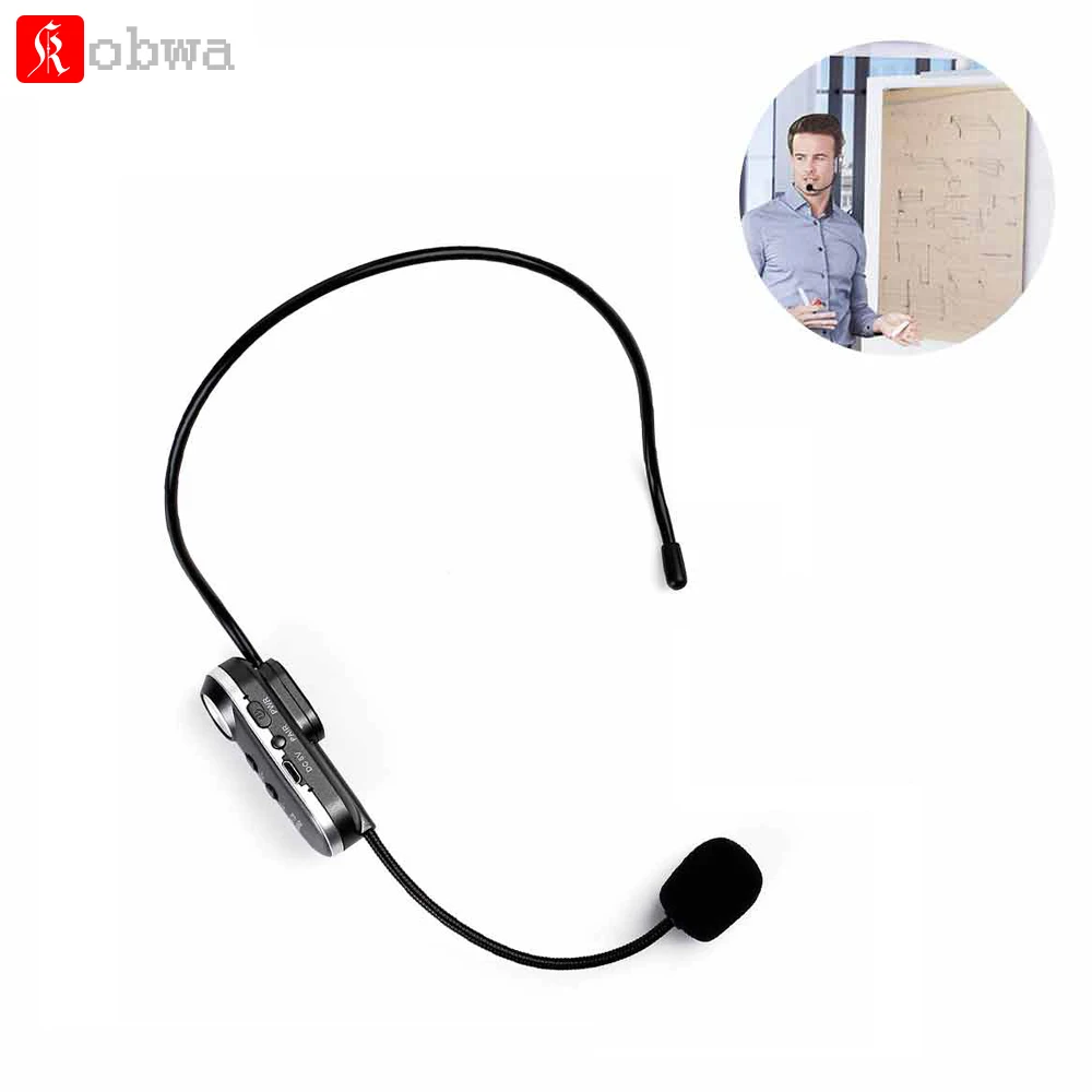 K380 Microphones Head mounted Wireless Bluetooth Microphone With FM
