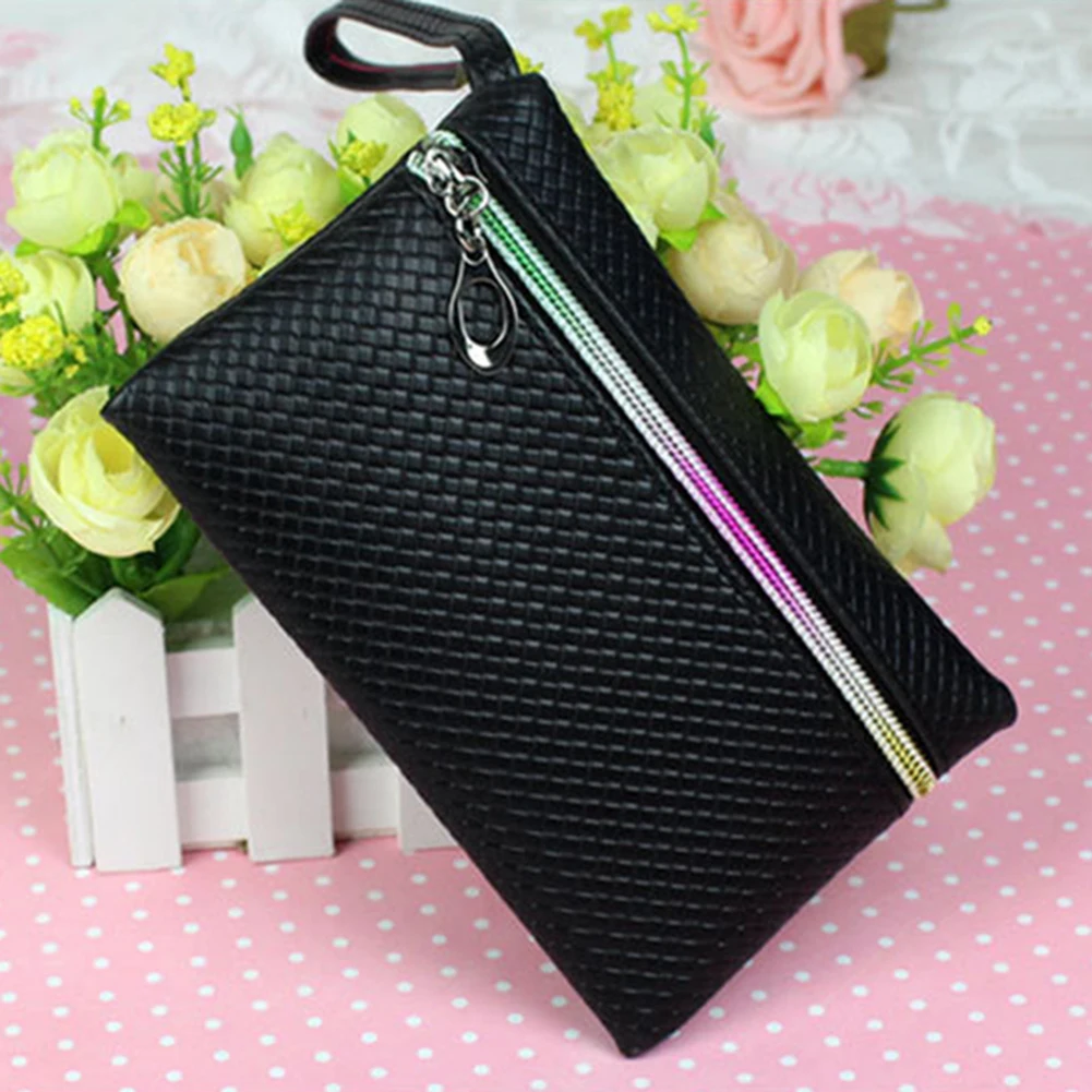 

Women's Faux Leather Wallet Purse Long Handbag Phone Bag Card Holder Gift