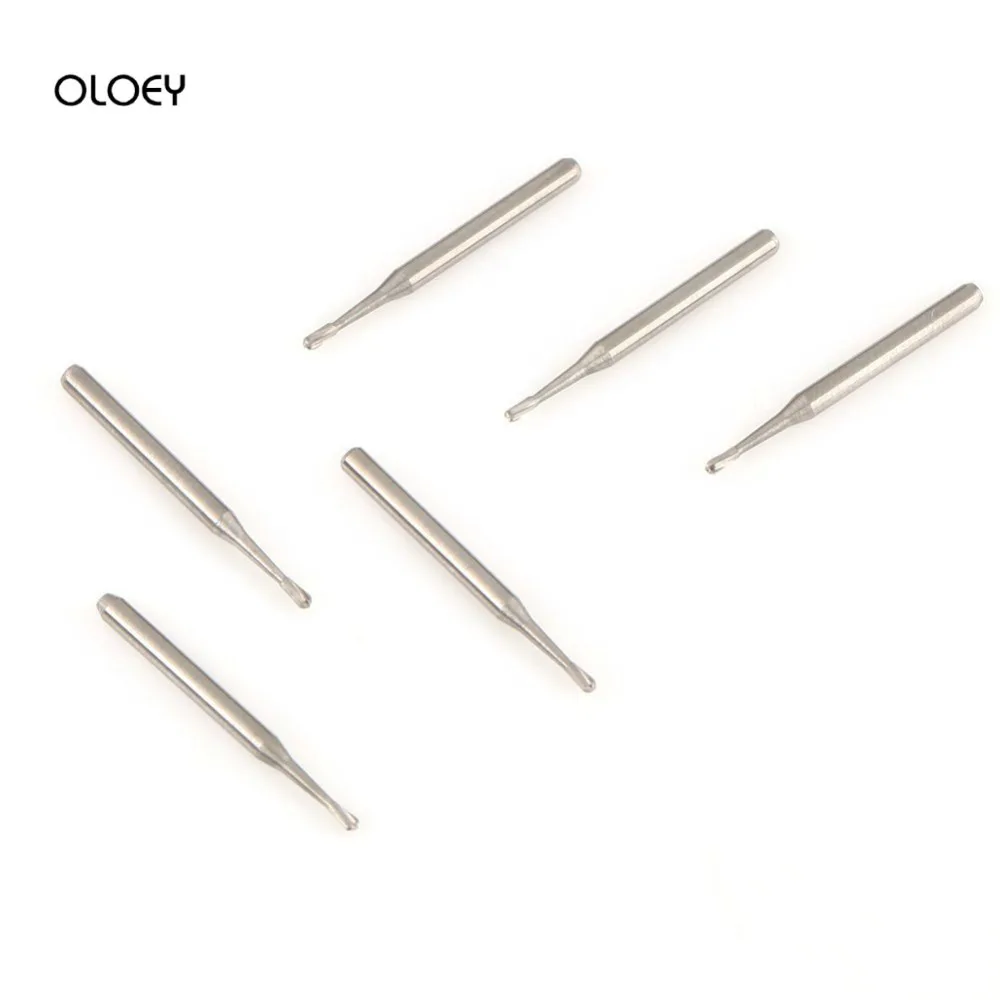 10 Pcs/box Tungsten Steel Dental Carbide Burs Pear Shape FG330 Midwest Type 19mm Dia 0.8mm for High Speed Handpiece | Красота и