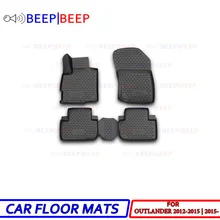 Для Mitsubishi Outlander 2WD 2012- |-автомобильные коврики ковры авто коврики водонепроницаемый пылезащитный автомобильный Стайлинг салона