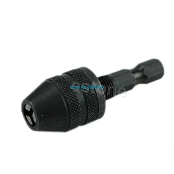 

1/4 Snap Hex Shank Keyless Electric Drill Chuck Conversion Clamp 0.3-3mm MY12_25
