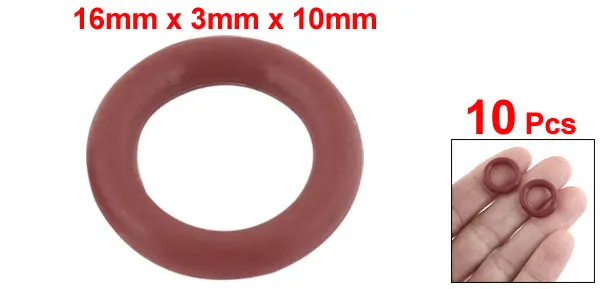 Uxcell 10 шт 3 мм Толщина Промышленные резиновые уплотнительные кольца Id. | 10 мм | 11 мм | 12 мм | 13 мм | 14 мм | 15 мм | 4 мм | 5 мм | 6 мм |