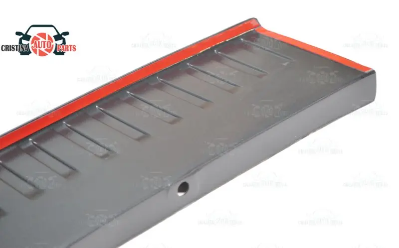 Tanie Dla renault duster I 2010 2018 osłona płyta ochronna na tylnym zderzaku dekoracja samochodu scuff panel akcesoria odlewnictwo
