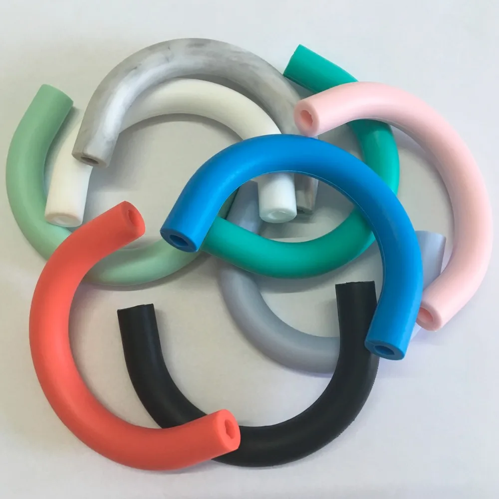 BPA Free 100 Food Grade U Shape Silicone Teething Pendant