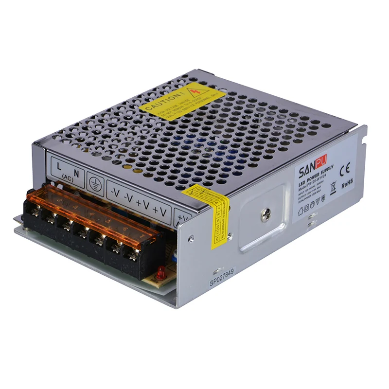 

LED Switching Power Supply 12V 120w 10A Use for Led Strip Lightingr Transformer Indoor