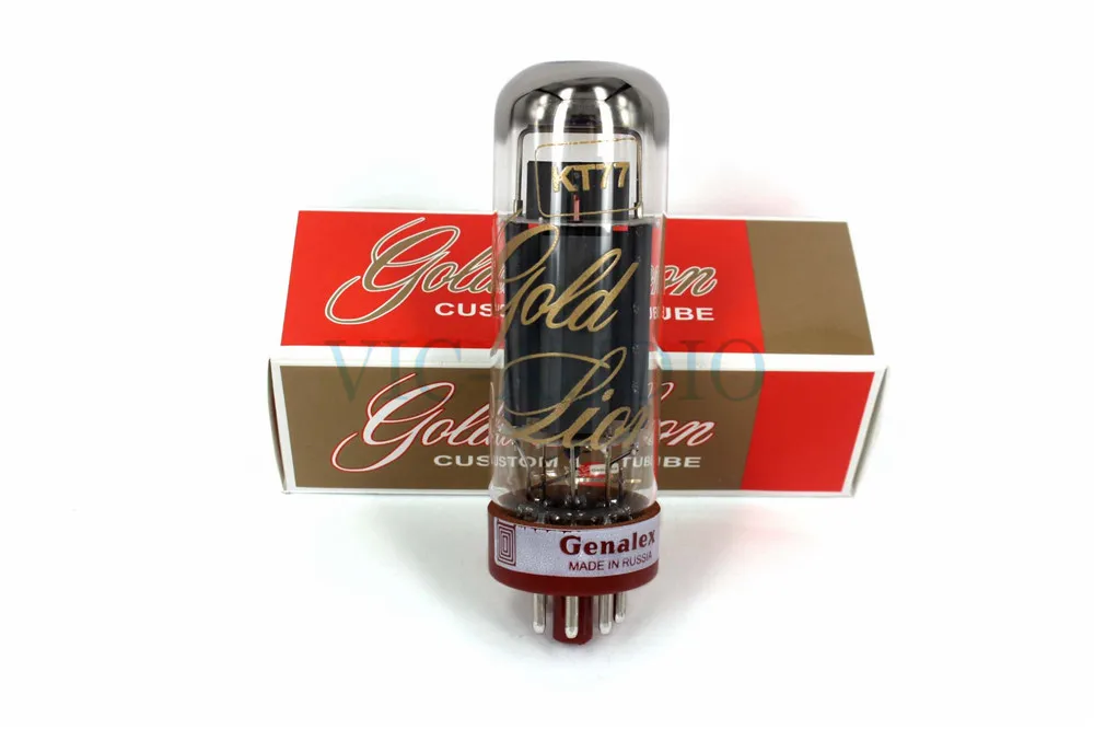 

1Piece Russia New GOLD LION Tube Genalex KT77 Vacuum Tube Replace EL34 6CA7 Electron Tube Free Shipping
