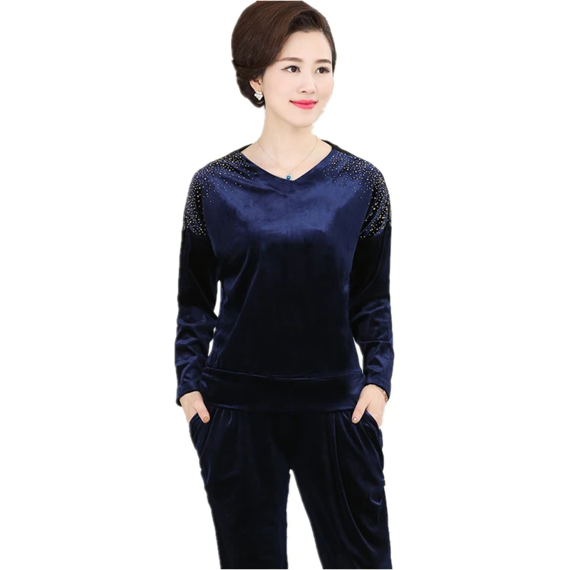 v neck tracksuit womens