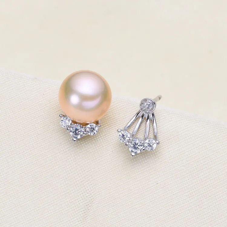 

HOT CHEAP Pearl Earrings Mountings, Earrings Findings Settings Jewelry Parts Fittings Drop Earrings Accessories, Free Shipping