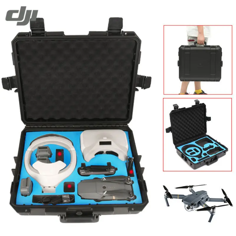 DJI Mavic Pro Drone Combo FPV RC Квадрокоптер очки Водонепроницаемый наплечный Чехол Коробка