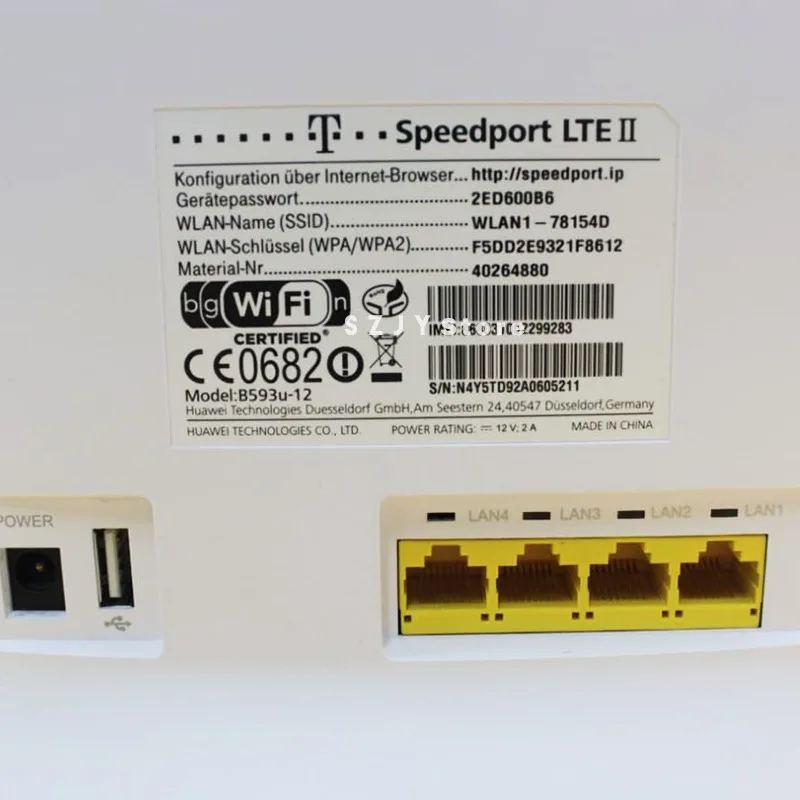 Huawei B593 разблокированный wi fi роутер 4G 150 Мбит LTE CPE беспроводной шлюз B593s 12 B593u с
