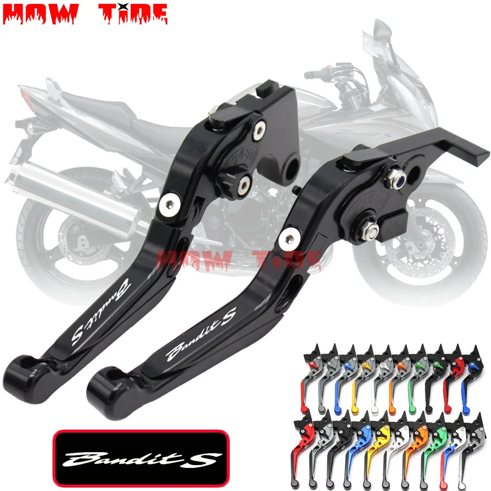 

For SUZUKI GSF600S GSF400 GSF BANDIT S-K4 600S 400 97 98 03 free shipping Motorcycle Adjustable Long Short Brake Clutch Levers