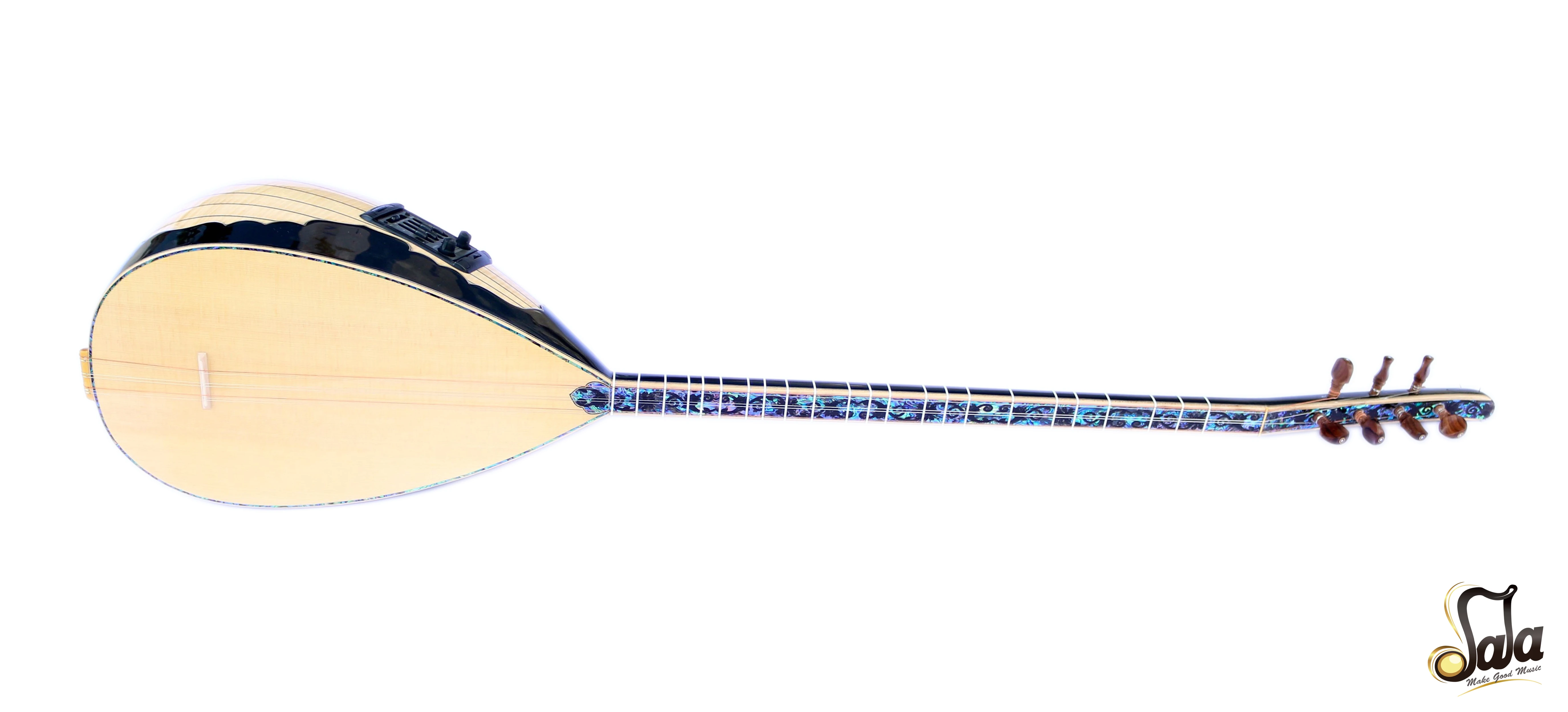 Концертный качественный длинный шейный клен Baglama Saz с эквалайзером SSL-503EQ