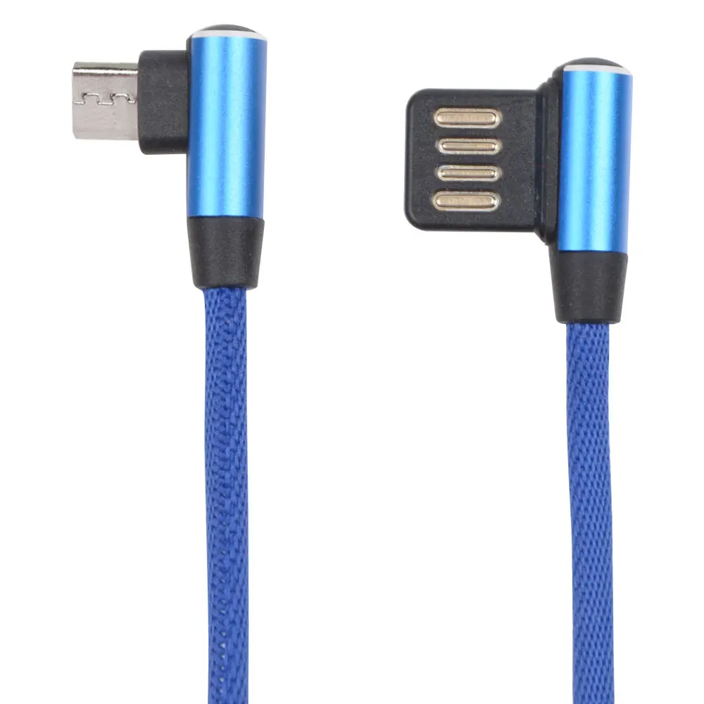 90 градусов Microusb угловой Быстрая зарядка Micro USB кабель для зарядки шнур кабели