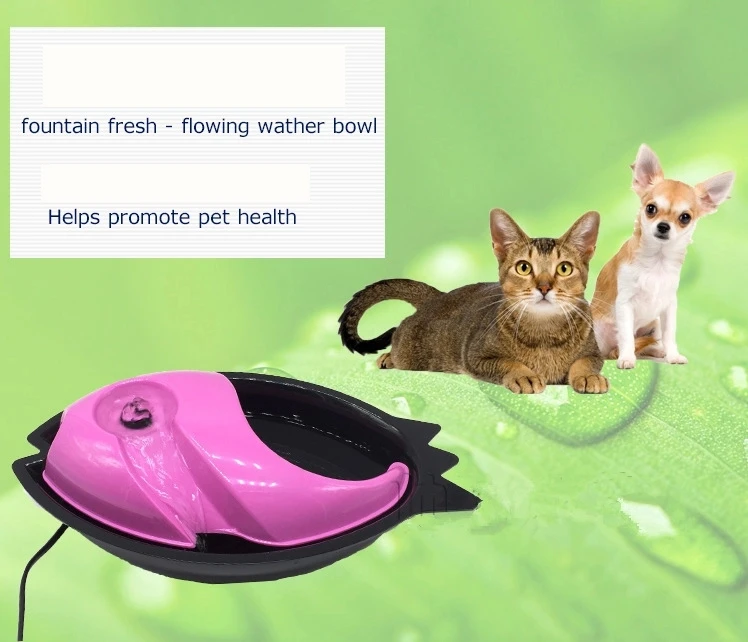 

cat feeder automatic pet fountain cat bowl