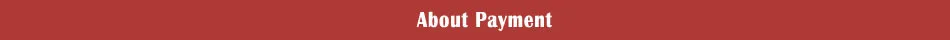 about payment