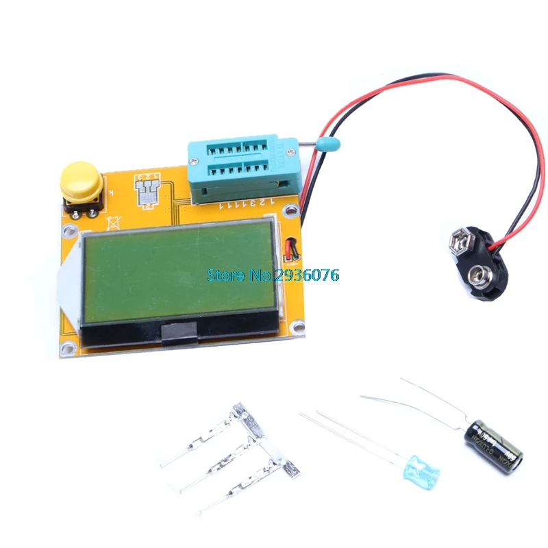 

LCR-T4 ESR Meter Transistor Tester Diode Triode Capacitance SCR Inductance MY8_10