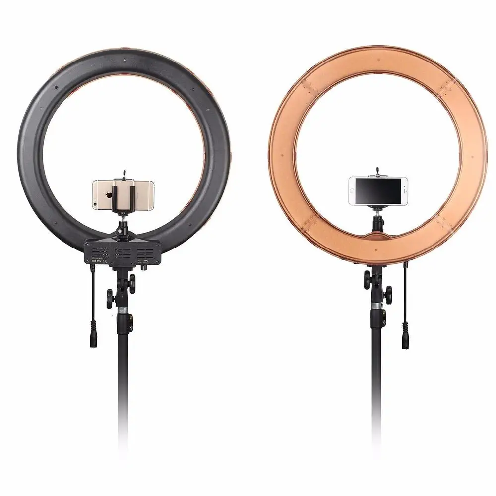 Светодиодная кольцесветильник лампа Fotopal RL 18 дюймов 55 Вт 5500 к|led camera|ring lightled ring light |