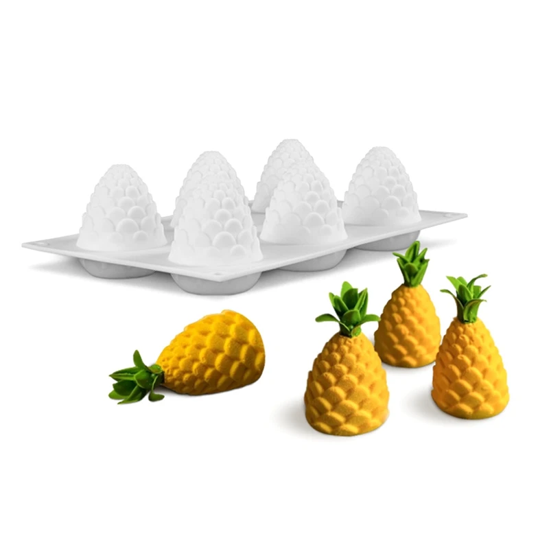 Pine Cone Silicone Cake Fondant Mold Chocolate Cookies Mould Home Kitchen DIY Cake Baking