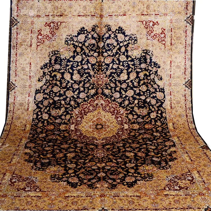 FangCun 6 'x 9' ручной Шелковый ковер с классическим персидским узором для