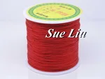 0,8 мм 49-цвет нейлоновый шнур нить китайский узел макраме шнур браслет плетеный шнур кисточки вышивка бисером нить-100 м/катушка