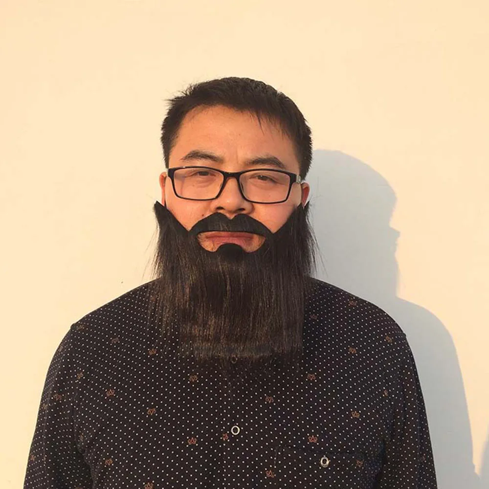 

Halloween Cosplay Fake Mustache False Moustache Tash Halloween Performance Props Simulation Fake Beard Party Supplies