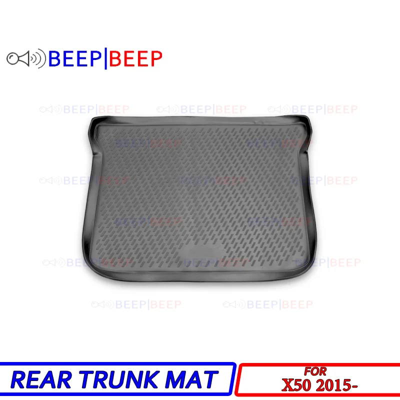 

For Lifan X50 2015- car trunk liner boot cargo mat tray floor carpet boot cargo rear mat car styling decoration protaction