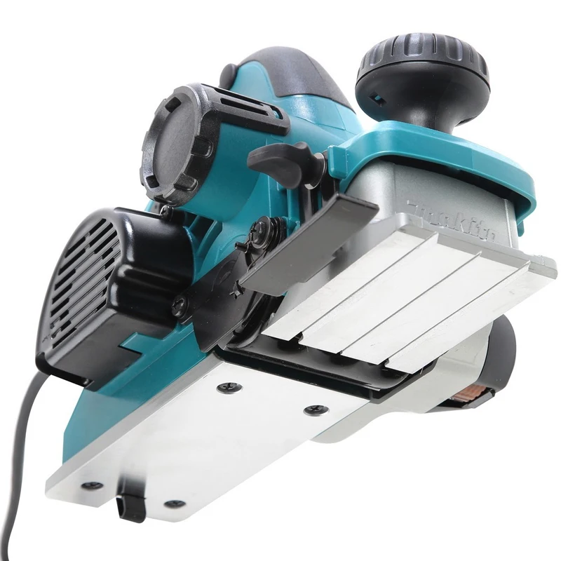 Рубанок электрический Makita KP0810 (Мощность 850 Вт, ширина строгания 82 мм, глубина строгания 0-4 мм, 16000 об/мин)