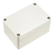 Uxcell 100x68x50 мм/3,94x2,68x2,97 дюймов серый электронный IP6 водонепроницаемый герметичный ABS пластик DIY Распределительная коробка корпус