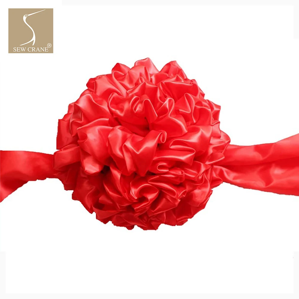 Grand Opening Red Cloth Flower Ball New Car Delivery Opening Ceremony