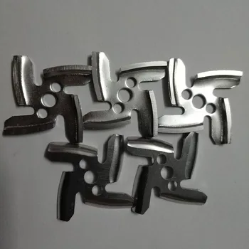 

5pcs meat grinder knife parts for meat grinders 420 stainless steel knives meat grinder parts Throwing nikves