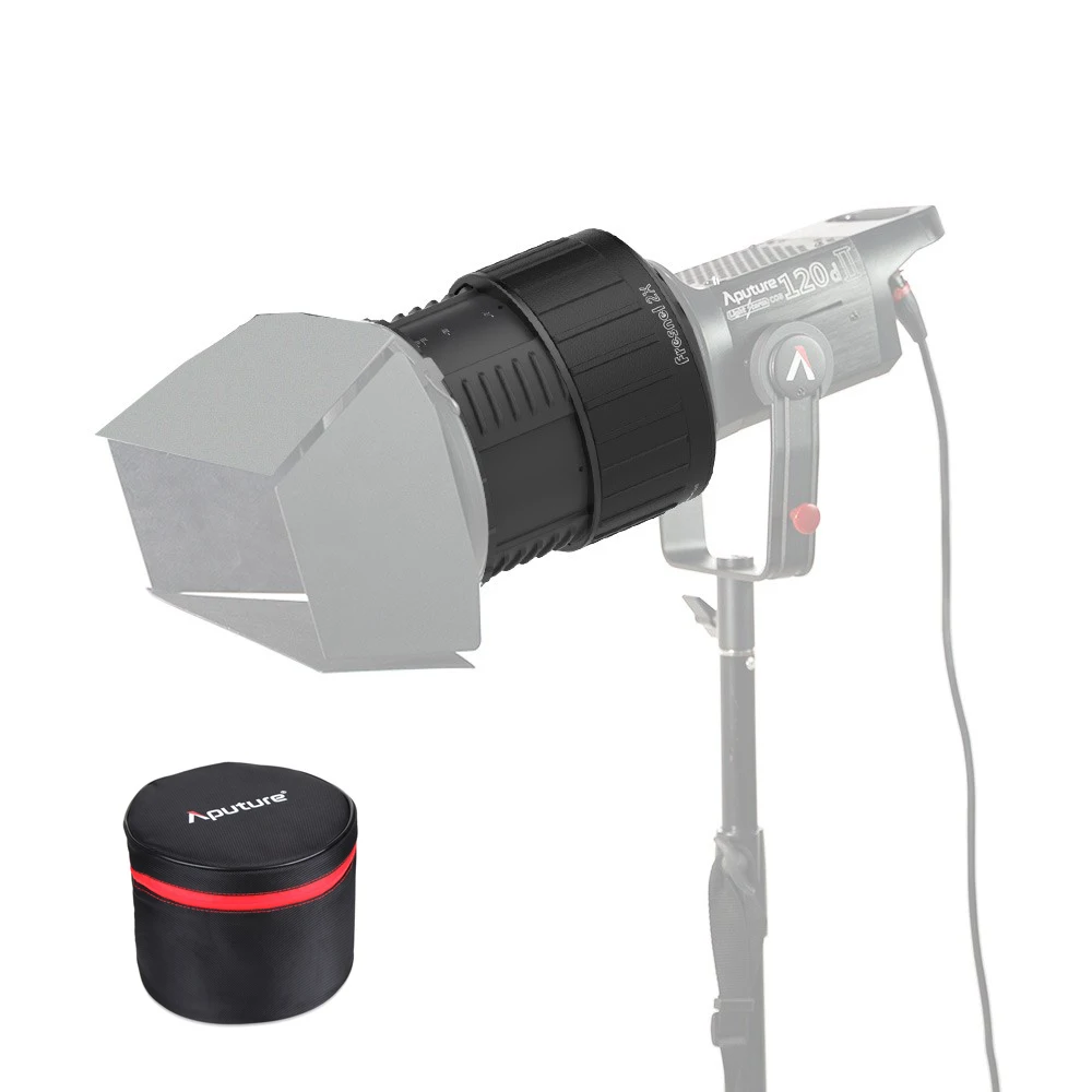 Aputure Fresnel 2x Bowen-S Mount светильник Многофункциональный светильник инструмент для формирования формы ваш светильник использовать для LS C120 300d spot lens