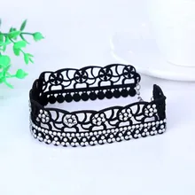 Fashion New Women Multi-layer Crystal Flower Rhinestone Collar Necklace Choker Necklaces Wedding Birthday Jewelry