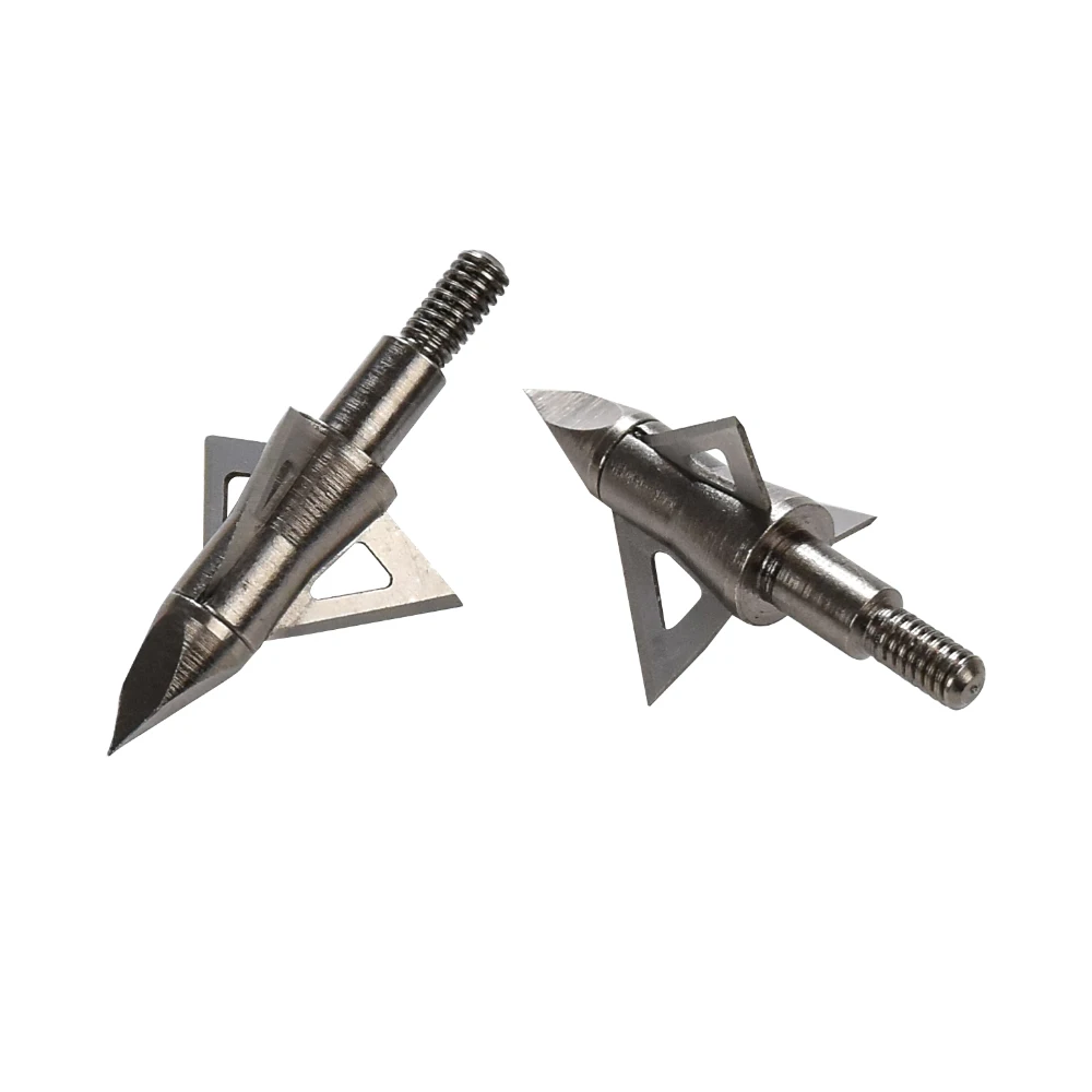 12X Broadheads 100 Grain 125 охотничья стрела с 3 лезвиями для стрельбы из лука лук на открытом