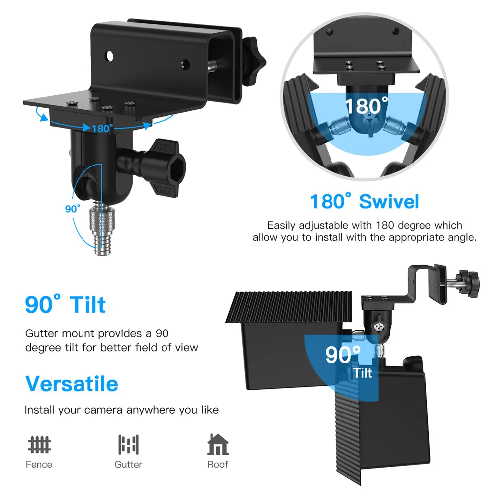 Для камеры Arlo Pro 2/Arlo Pro наружное крепление желоба с защитой от атмосферных воздействий защитный чехол для камеры наблюдения монтажные кронштейны