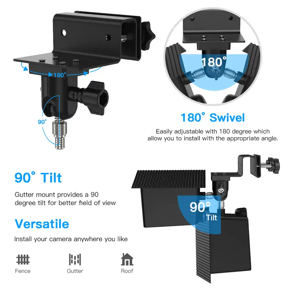 U Channel Bracket Adjustable For 90 Deg Or 180 Deg Angle Decorative Post Top Brackets Tapco