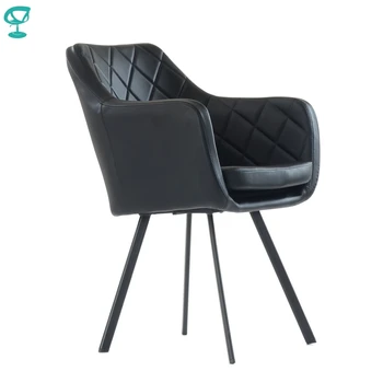 

K20L1PuBlack Barneo K-20 Eco-Skin Interior lounge chair Kitchen Furniture metal legs vintage Gray free shipping in Russia
