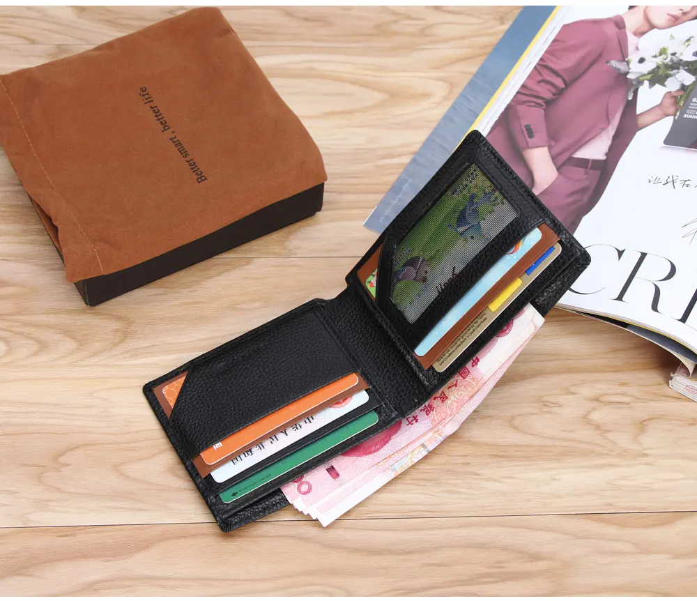 Смарт-кошелек из натуральной кожи, трекер, Bluetooth, подключенный с приложением, анти-потеря, защита от кражи, селфи, мужской кошелек