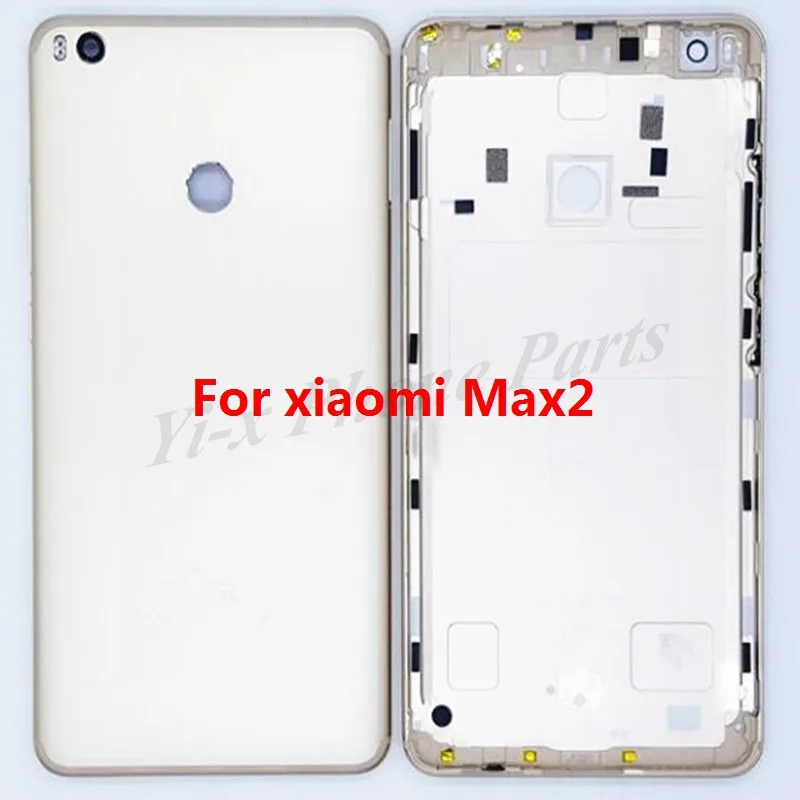 

Gold/Black Back Battery Cover For Xiaomi mi max 2 max2