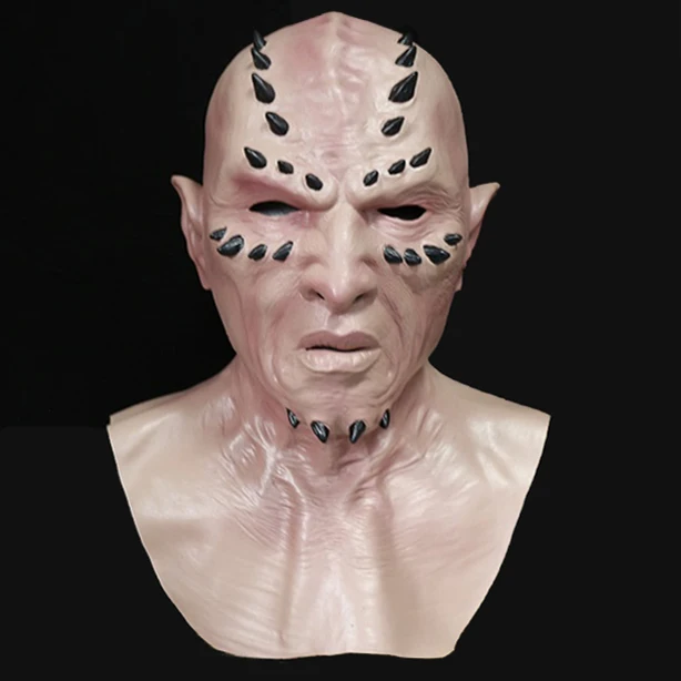 MASCARELLO Latex Man Head Mask Realistic Human Full Face Carnival Party Costume Dress Up | Дом и сад